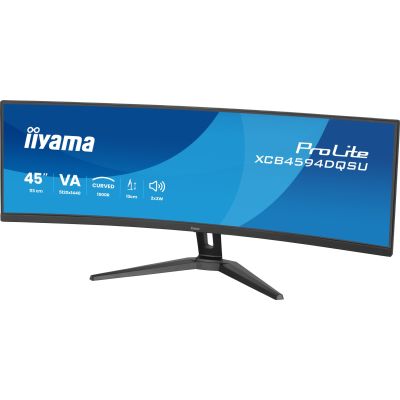 5. iiyama ProLite XCB4594DQSU-B1 monitor komputerowy 113 cm (44.5") 5120 x 1440 px Dual QHD LED Czarny