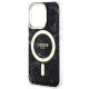 6. Etui Guess Marble MagSafe na iPhone 14 Pro Max - czarne
