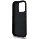 7. Etui DKNY Plain Logo MagSafe na iPhone 15 Pro - czarne