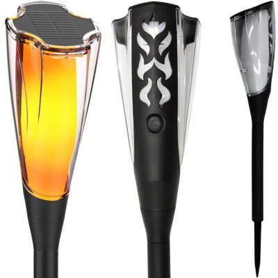 LAMPA SOLARNA POCHODNIA 7,5x7,5x65CM