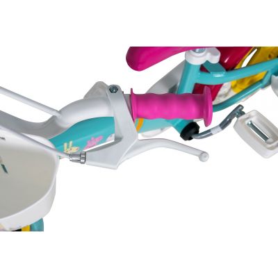 8. Rower dziecięcy 12" Świnka Peppa zielony 1198