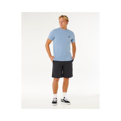 4. Koszulka męska RIP CURL Wettie Passage Icon Tee niebieska