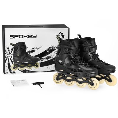 12. Łyżworolki Spokey Freespo BK 9506703000