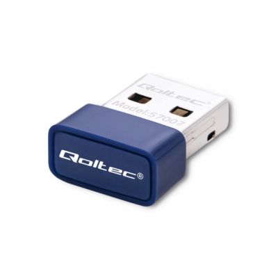 3. QOLTEC ADAPTER WI-FI BEZPRZEWODOWY STANDARD N | BT 4.0 USB