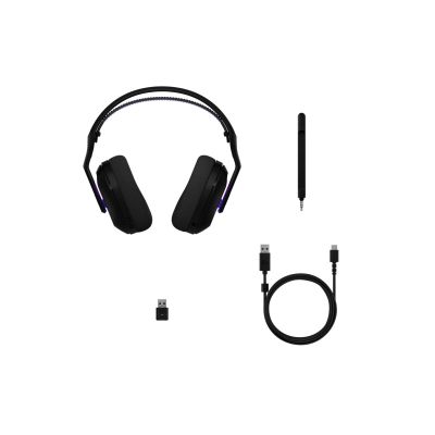 6. Logitech G G522 Lightspeed Zestaw słuchawkowy Bezprzewodowy Opaska na głowę Gaming USB Type-C Bluetooth Czarny