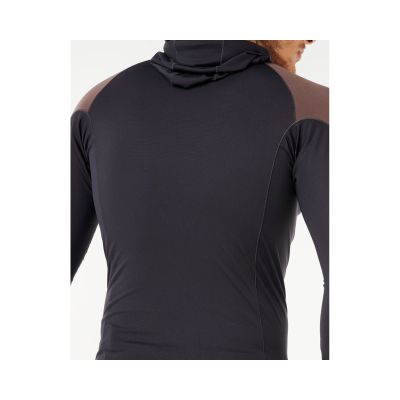 3. Lycra RIP CURL Search Upf Perf L/S Hood turkusowy