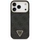 3. Etui Guess 4G Triangle Logo MagSafe na iPhone 17 Pro / 18 Pro - czarno-złote