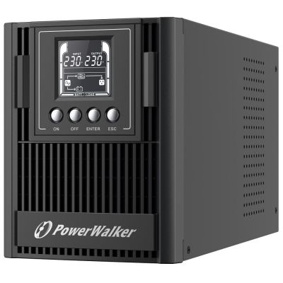 UPS Bluewalker PowerWalker VFI 1000 AT - RS-232, USB - Złącza wyjściowe: 3 (10122180)
