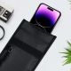 6. Ognioodporne etui RFID OTN-27 na telefon z blokadą sygnału 27x12.3 cm - czarne