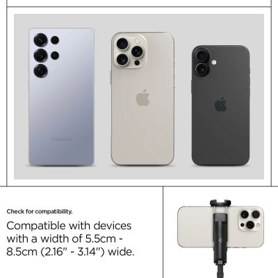 16. Selfie stick Spigen S541W Bluetooth - czarny