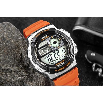 6. Zegarek Męski CASIO AE-1000W-4BVDF + BOX