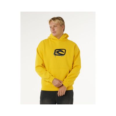 Bluza męska RIP CURL Medina Inner Visions Hood żółta