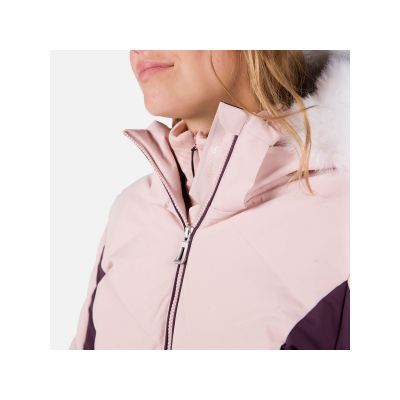 9. Kurtka Rossignol W Staci Jkt różowy