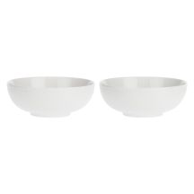 Zestaw 2 misek do sałatek Momenti - Biały, 22 cm