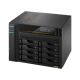 6. NAS Asustor AS6808T; Tower; 8x (3.5" SATA HDD/ 2.5" SSD); AMD Ryzen Embedded V3C14; 16G ECC DDR5 SODIMM (max. 64GB), 2x 10GbE, 2x 5GbE, 4x M.2 2280 NVMe PCIe 4.0, 2x USB4, 2x USB 3.2 Gen, 1x optional 10 GbE card