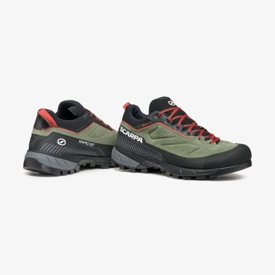 6. Buty podejściowe damskie Scarpa Rapid XT GTX - birch/coral