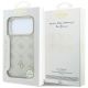 16. Etui Guess Stripe Peony 4G Logo MagSafe na iPhone 18 Pro Max / 17 Pro Max - beżowe