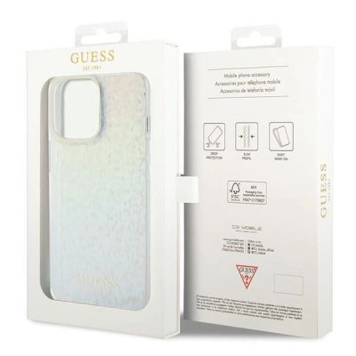 8. Etui Guess IML Faceted Mirror Disco Iridescent na iPhone 15 Pro Max - wielokolorowe