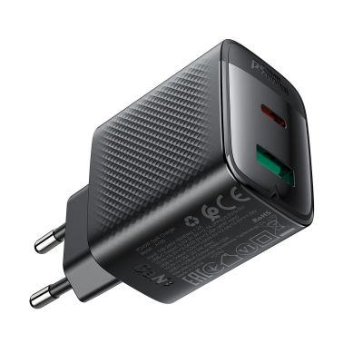 4. Ładowarka sieciowa Acefast A106 GaN PD 45W USB-C USB-A - czarna