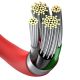 7. Baseus Superior kabel USB - Lightning 2,4 A 1 m czerwony (CALYS-A09)