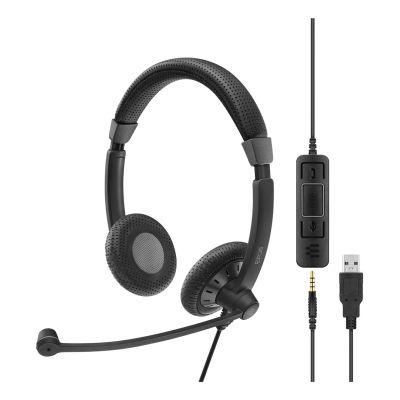 28. Słuchawki nauszne przewodowe Epos SC75 ML Professional Series USB-A