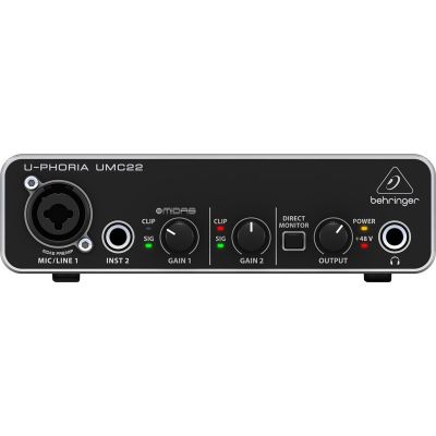 2. Behringer UMC22 - Interfejs audio USB