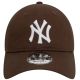 2. New Era 9TWENTY League Essentials New York Yankees Cap 60471475 Brązowe OSFM