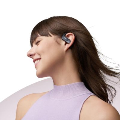 10. Słuchawki bezprzewodowe douszne Shokz OpenFit Air czarne