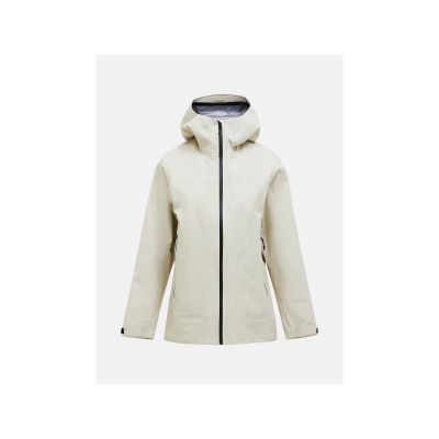 Kurtka damska PEAK PERFORMANCE W Treeline Gore-Tex 3L Shell Jacket kolor beżowy