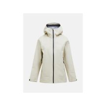 Kurtka damska PEAK PERFORMANCE W Treeline Gore-Tex 3L Shell Jacket kolor beżowy