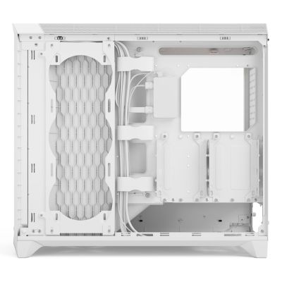 9. Etui Fractal Design Meshify 3 XL Ambience Pro RGB Clear Tint White ATX