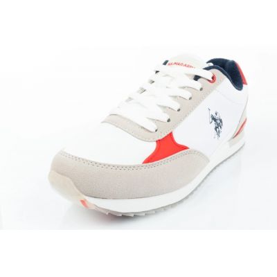 4. Buty sportowe U.S. Polo ASSN. M UP21M48062-WHI-RED01