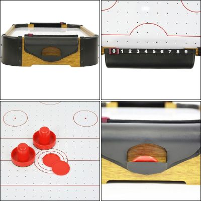 11. GRA CYMBERGAJ AIR HOCKEY NA STÓŁ 51x31x10CM WOODEN ENERO