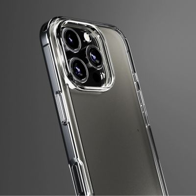 5. Zestaw SBS z technologią D3O na iPhone 16 Pro – etui + szkło ochronne na ekran i aparat - przezroczyste