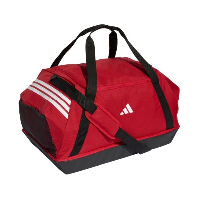 3. Torba adidas Tiro Duffle Large With Bottom Compartment czerwona JY7950