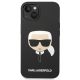 3. Etui Karl Lagerfeld Silicone Karl's Head na iPhone 14 Plus - czarne