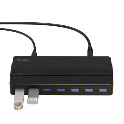 5. Hub Orico H7928-U3-V1 7x USB-A 3.0 - czarny