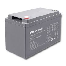 Qoltec Akumulator AGM  | 12V | 100Ah | max 1200A | 28.1kg