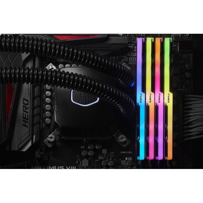 5. G.Skill Trident Z RGB (For AMD) F4-3200C16Q-32GTZRX moduł pamięci 32 GB 4 x 8 GB DDR4 288-pin DIMM
