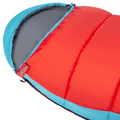 6. Śpiwór NILS CAMP NC2012 Czerwono-niebieski