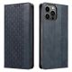 7. Magnet Strap Case etui Samsung Galaxy S23+ pokrowiec z klapką portfel mini smycz podstawka niebieskie