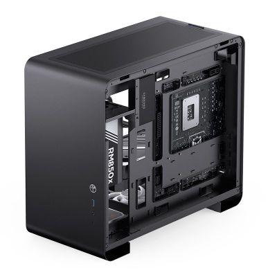 12. Jonsbo U4 Mini Mesh Micro-ATX Case - Czarny