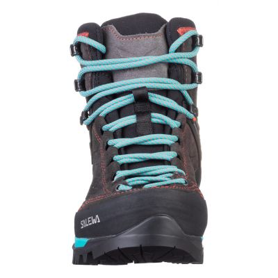 5. Salewa MTN Trainer Mid GTX Damski Dorosły Czarny, Niebieski