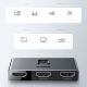 19. Baseus dwukierunkowy przełącznik rozdzielacz splitter switcher HDMI - 2x HDMI 4K / 30 Hz szary (CAHUB-BC0G)