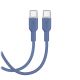 2. Kabel Puro ICON USB-C - USB-C 1,5m - niebieski