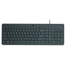 Klawiatura HP 150 Wired Keyboard przewodowa czarna 664R5AA