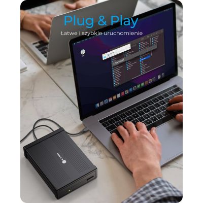 12. Obudowa ICY BOX IB-525-U3 5.25" SATA III USB Type-C