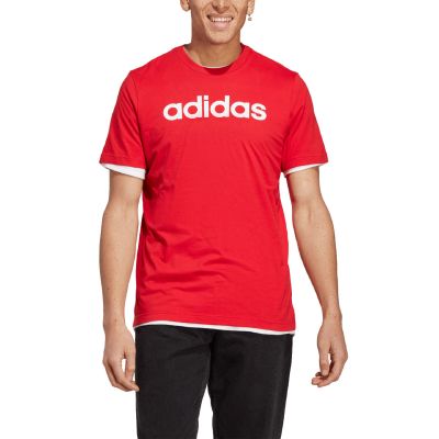 17. Koszulka adidas Essentials Single Jersey Linear Embroidered Logo M IC9278