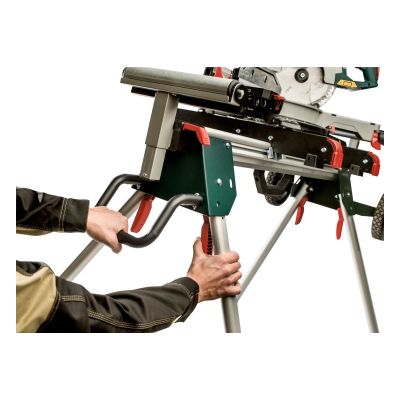 3. Metabo 629006000 stojak do piłowania drewna Zielony, Stal nierdzewna 4 x noga