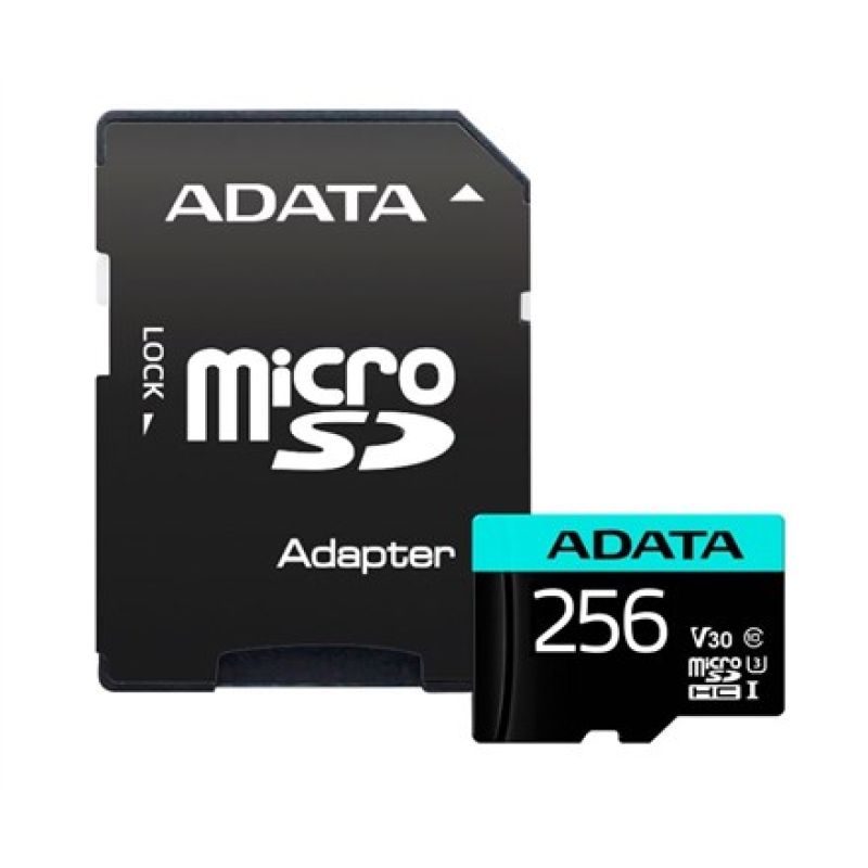 Karta pamięci ADATA Premier Pro 256 GB MicroSDXC UHS-I Klasa 10